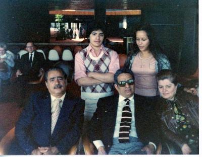 Dad, Tio Paco, Tia Juanita, Me and Al (coming back from Jersey 1976)