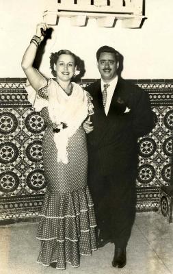 Dancing Fools - March 1952-Tetertulia Patio Andaluz, Remedios Cuba