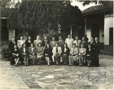 Professor Andreu 1947-High School Teachers from Instituto de Remedios, Cuba