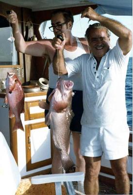 Dad Fishing-Bahamas