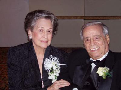 Mom and Dad at Manny's Wedding (7-12-2003)