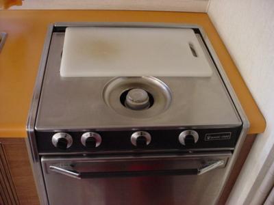 kitchen stove<br>and propane oven