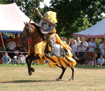 jousting action