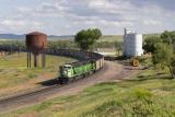 BNSF EB Coal Loads Arvada, Wy