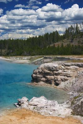 Blue Geyser Lake