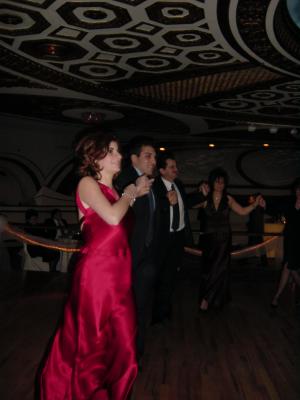 Tommy and Maria dancing
