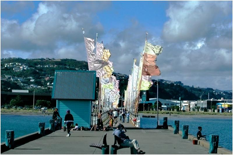 Celebrating the Wind at Petone Wharf