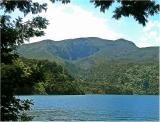 Lake Rotomahana with Mt Tarawera in the Distance