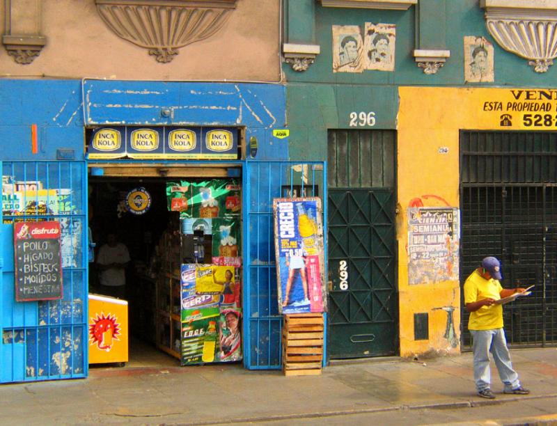 A Study in Yellow, Lima, Peru, 2003