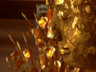 A Golden Surprise, Vientiane, Laos, 2005