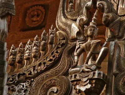 An Essence in Teak, Palace of Burmas King Mindon, Mandalay, Myanmar, 2005