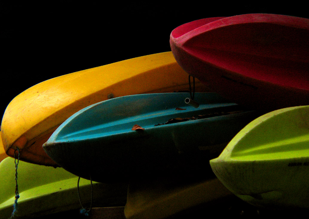 Kayaks, near Puerto Limon, Costa Rica, 2003