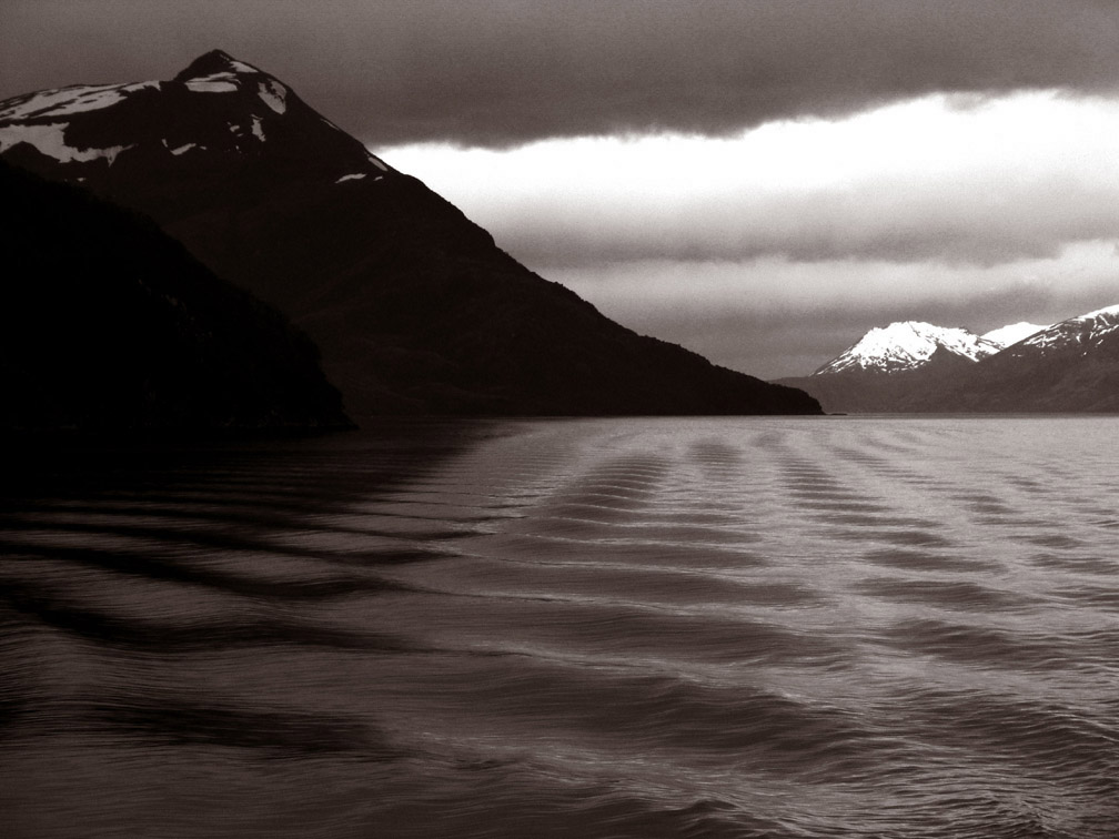 Ripples, Beagle Channel, Tierra del Fuego, Argentina, 2004