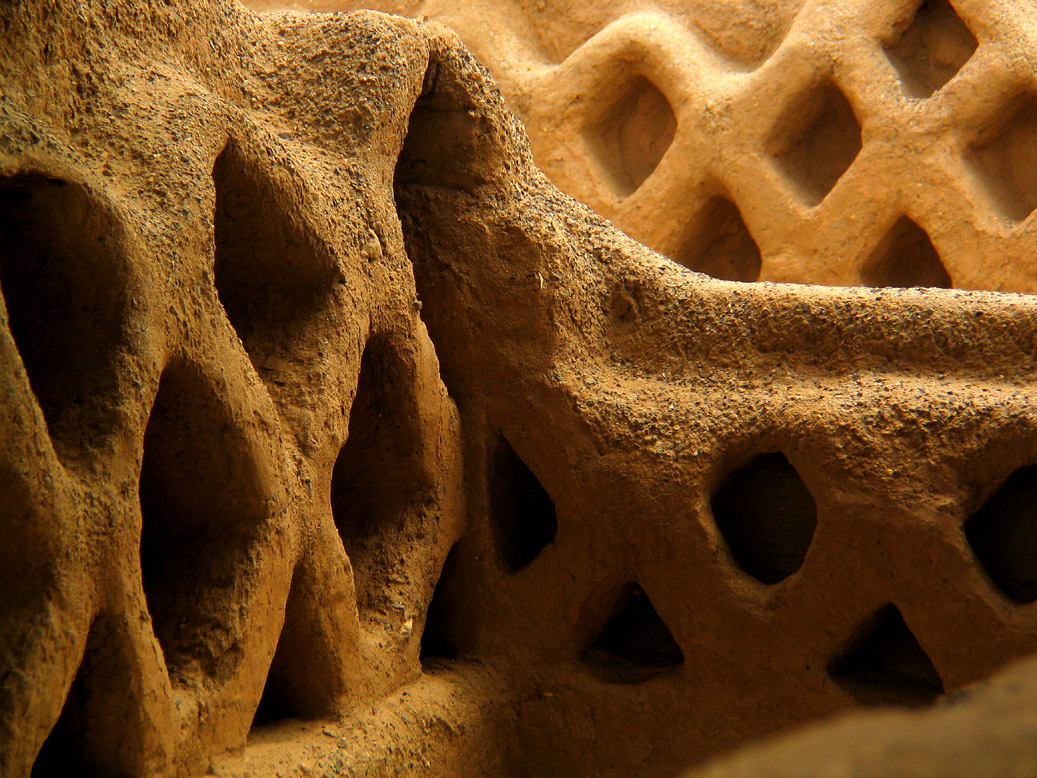 Textures of Chan Chan, Trujillo, Peru, 2003