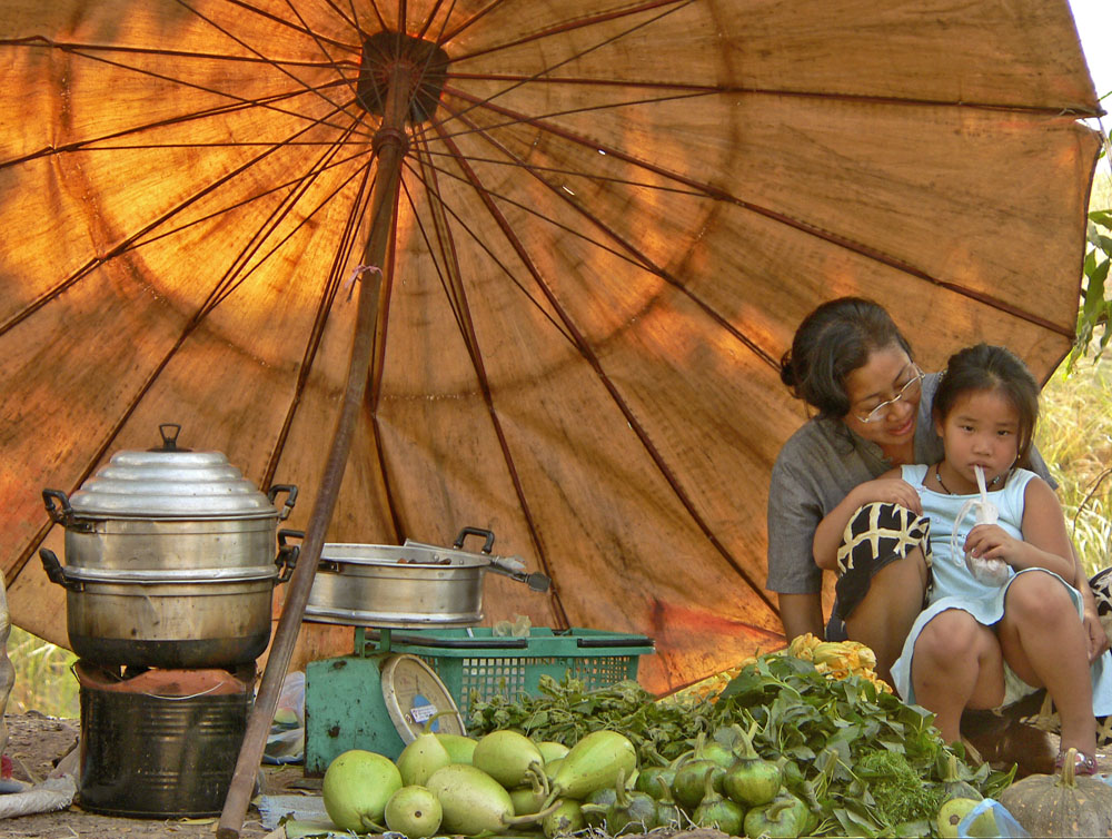 Fast Food, Vientiane, Laos, 2005