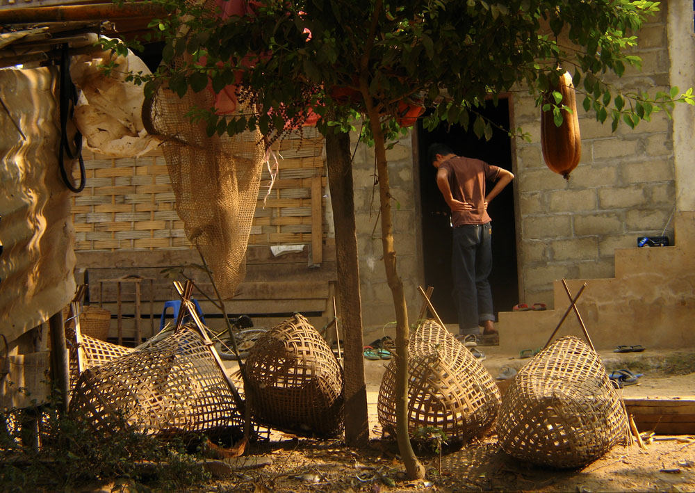Time to Rest, Hmong Village near Pak Beng, Laos, 2005