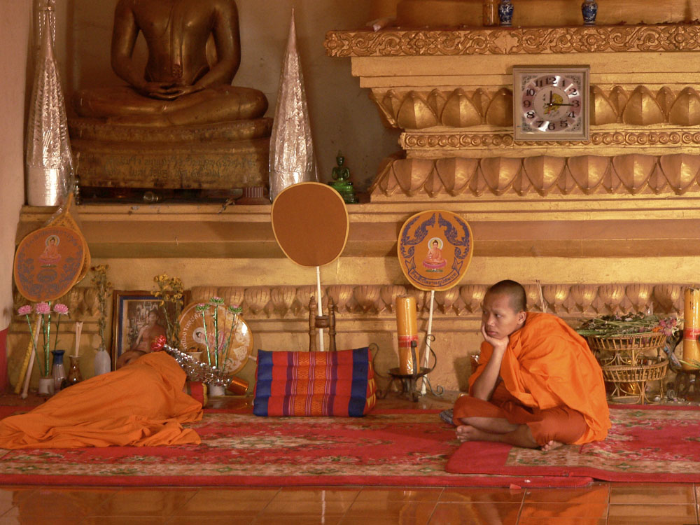 Looking for answers, Pakse, Laos, 2005