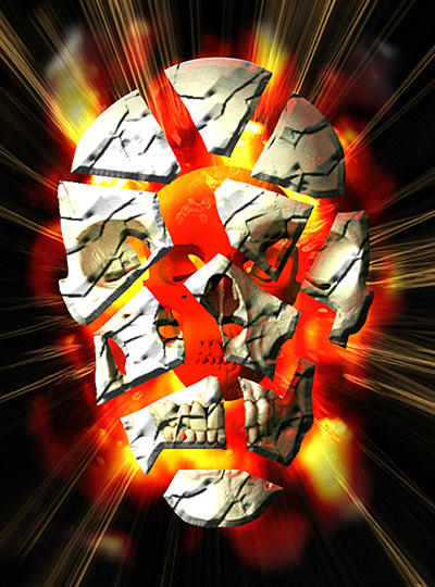 Exploding Skull