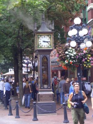 The Steam Clock.