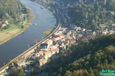 View Down from the Fortress