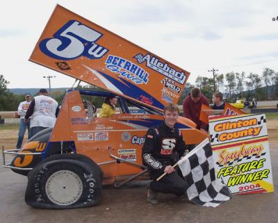 Feature winner Lucas Wolfe