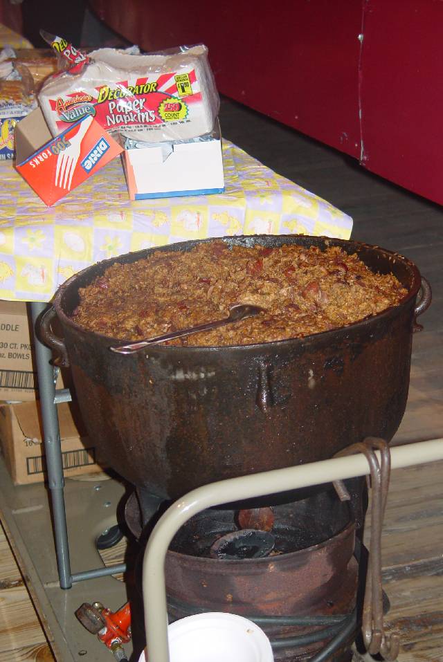 CAJUN FOOD  FOR EVERYONE AFTER THE DANCE AT THE LIBERTY THEATER