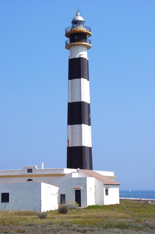 Lighthouse in southwest part of the island
