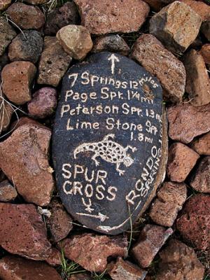 Trail-marker, Tonto National Forest