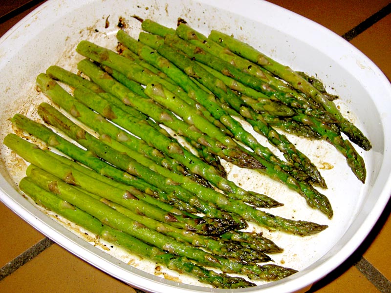 asparagus done (detailed recipe)