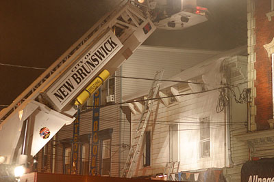 4 Alarm Fire in New Brunswick  (01-18-04)
