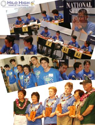 Hilo HS Science Team to state finals