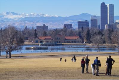 View from Denver City Park
