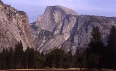 Half dome and Washington Column