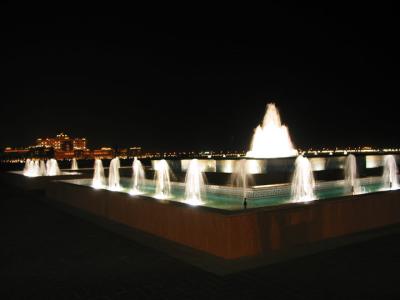 Fountain with Royal Palace in background