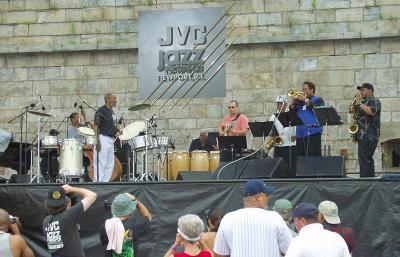 Bill Cosby conducting the band