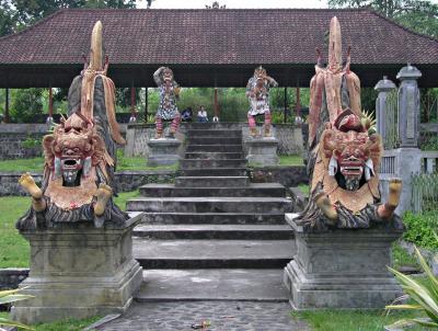 Statues (Lions from  the Leggong Dance)