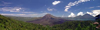 Mt. Batur Volcano pano