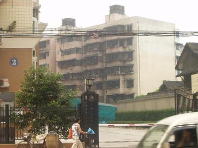 Old apartment blook