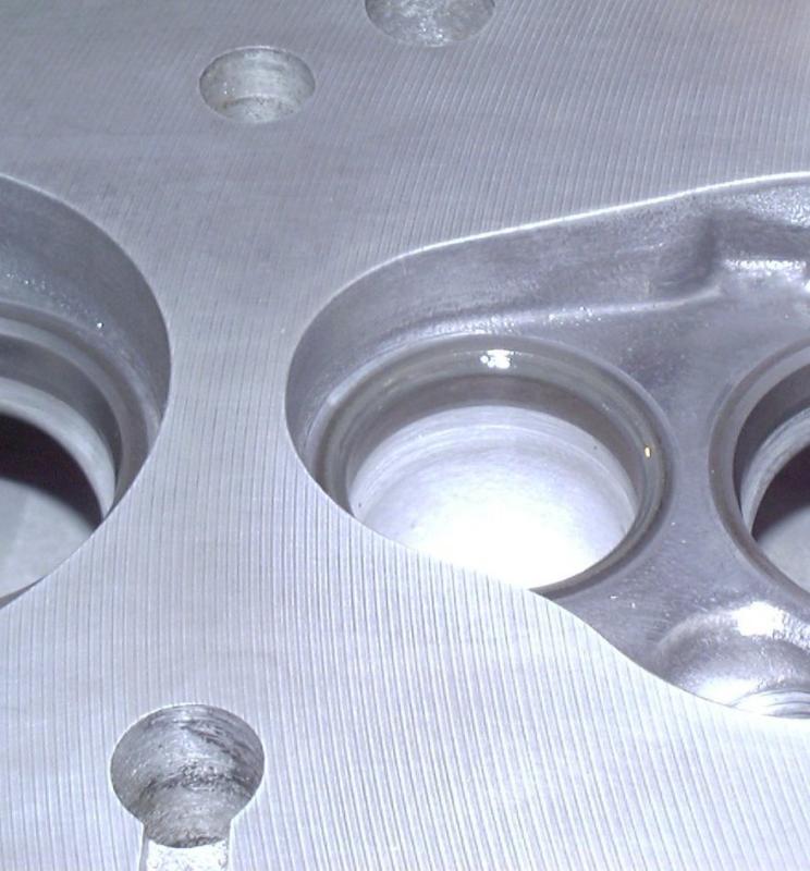 lapping compound on the valve seat