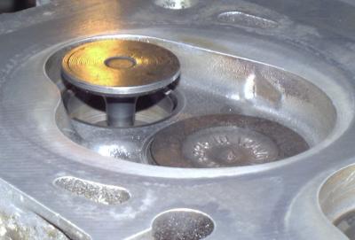 max lift A cam exhaust valve