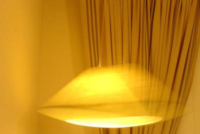 Swinging Lamp by Susan B