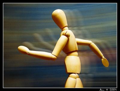 Second PlaceMoving man  by Arn