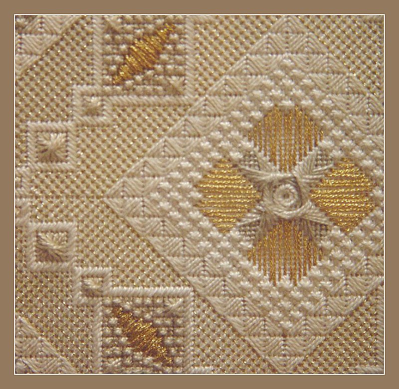 Needlepoint-Under-Glass<br><font size=1>by Bev Brink