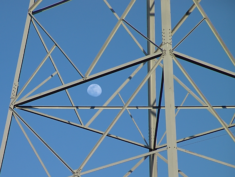 Moon & Metal by Pete W