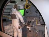 LEM cockpit simulator