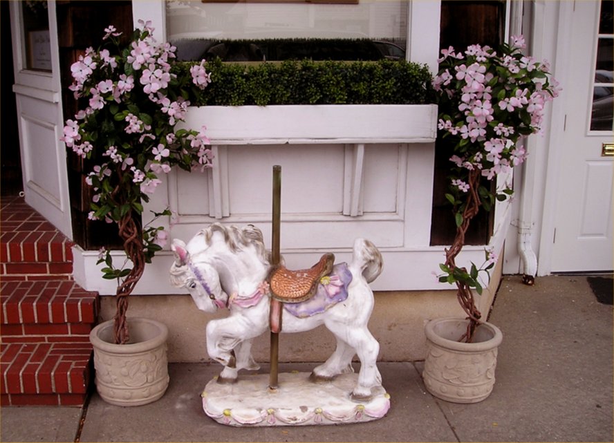 Hampton sidewalk display
