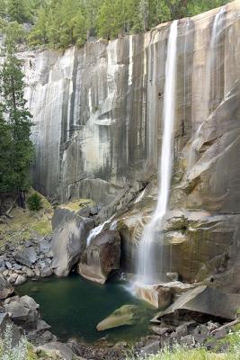 Vernal Falls at labor day