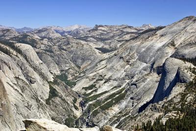 From top of Half Dome