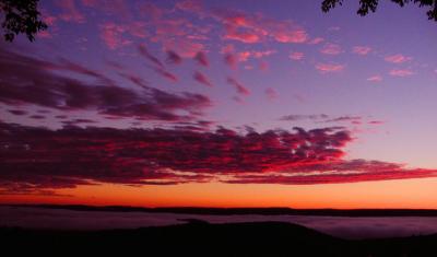 Sunrise over Quabbin