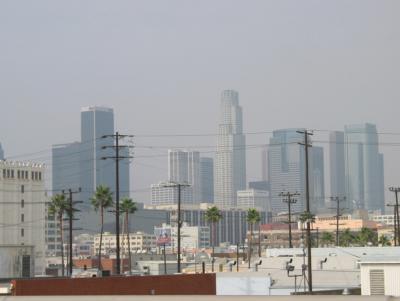 A Smoggy Los Angeles